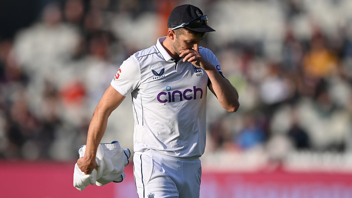 England seamer Mark Wood.