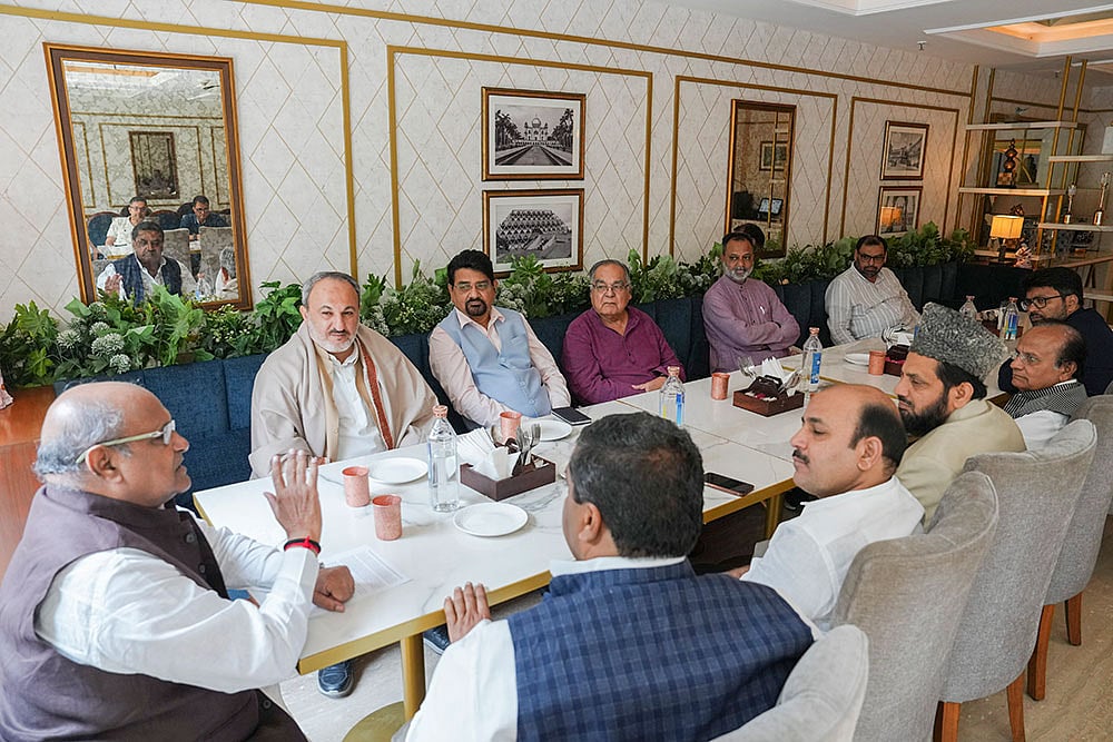 Different parties meeting in Delhi