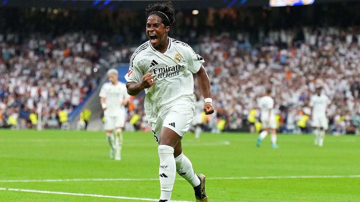 Endrick opened his account for Madrid