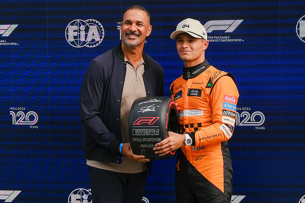 McLaren driver Lando Norris of Britain