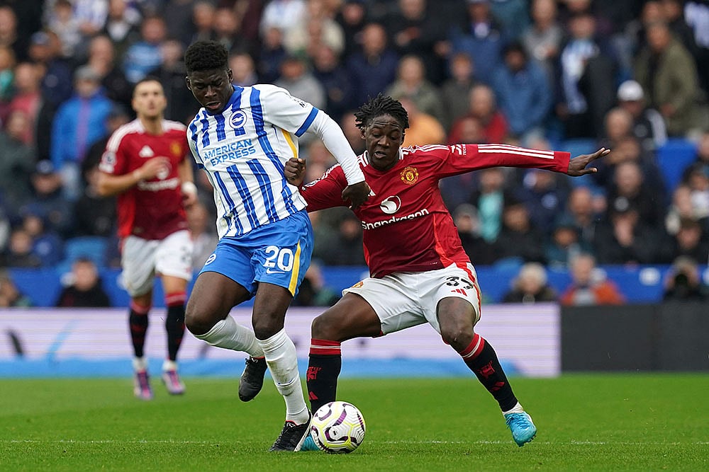Manchester Uniteds Kobbie Mainoo