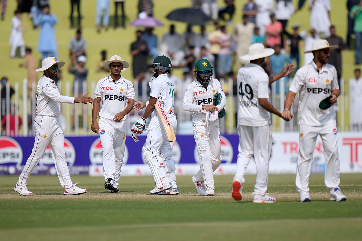 Pakistan vs Bangladesh. - AP/Anjum Naveed