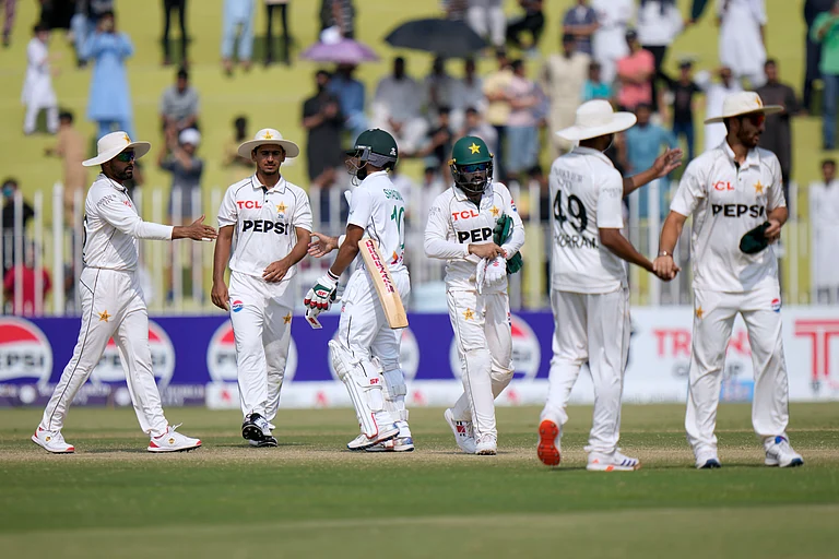 Pakistan vs Bangladesh. - AP/Anjum Naveed