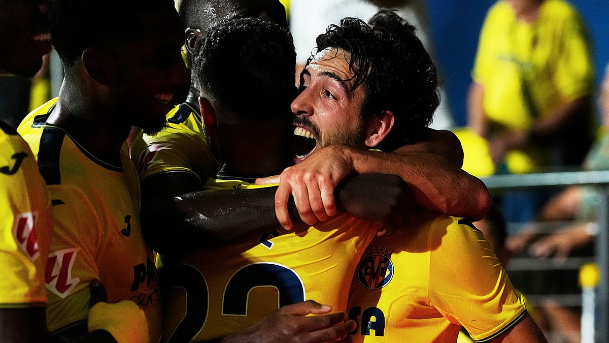 Villarreal goal-scorer Dani Parejo.