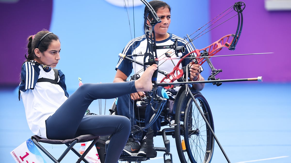 X/19thAGofficial : Sheetal Devi preparing for Paris Paralympics 2024.