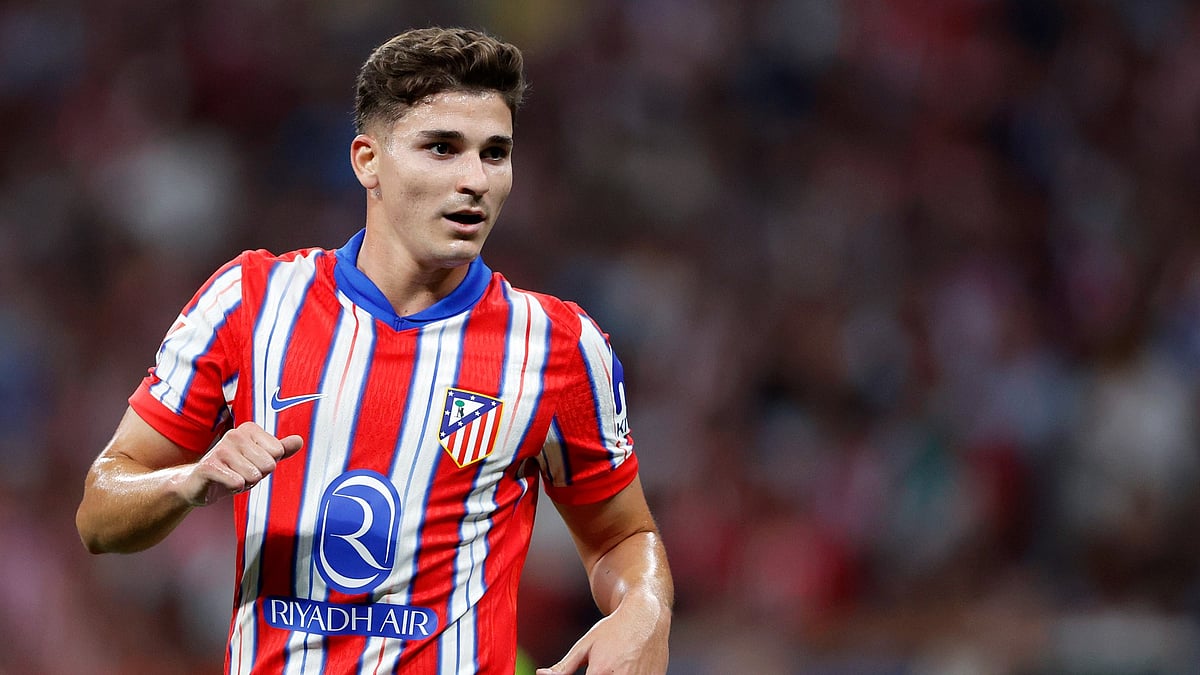 Atletico Madrid forward Julian Alvarez