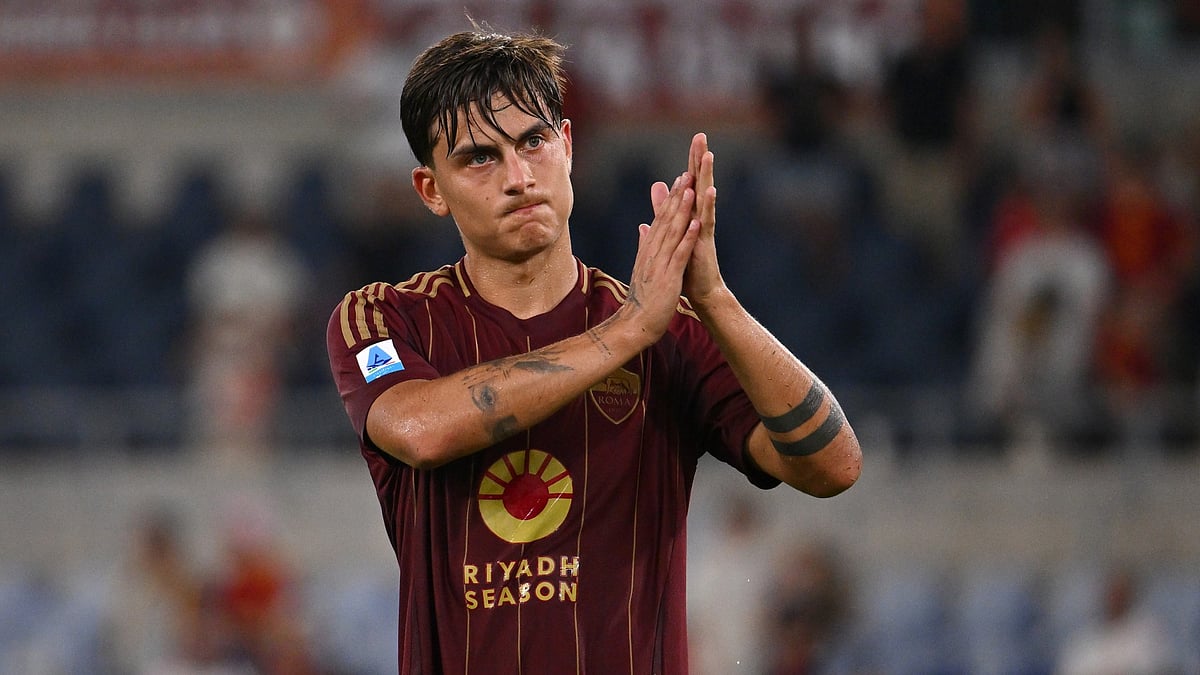 Roma's Paulo Dybala.