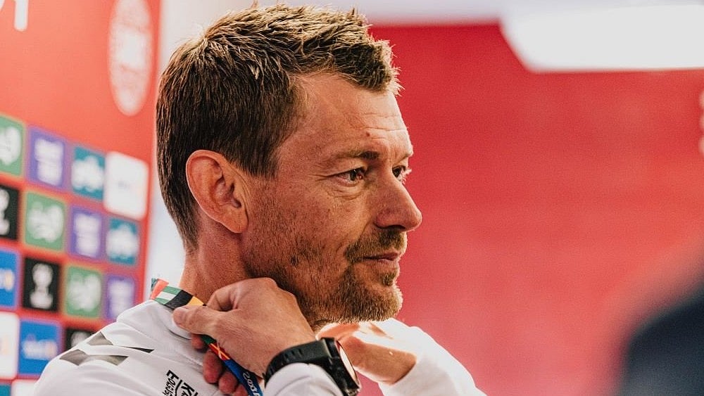 Denmark's interim manager Morten Wieghorst is out for September's Nations League games due to stress. Set-piece coach Lars Knudsen takes over. - X/ @DanishScout_