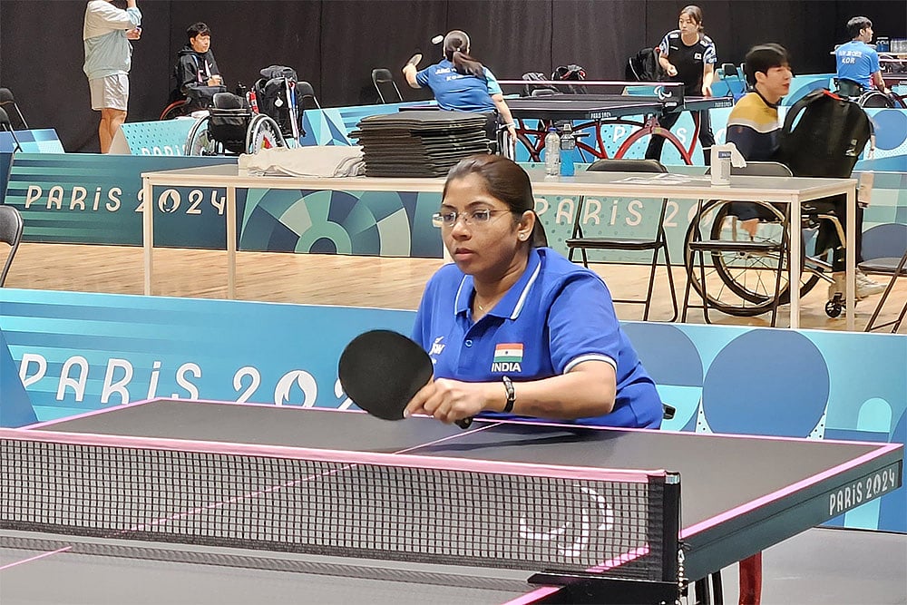 Paris Paralympics Games 2024_TT Player Bhavina Patel_3