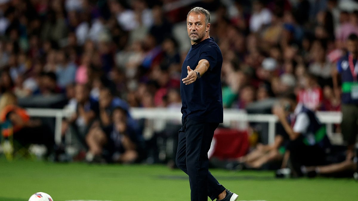 Barcelona head coach, Hansi Flick - null