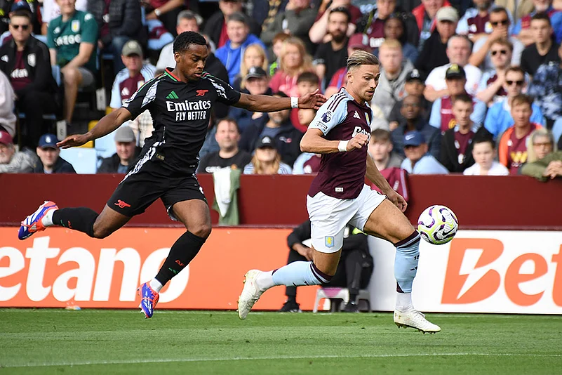 Britain Soccer Premier League_Arsenal Vs Aston Villa_10