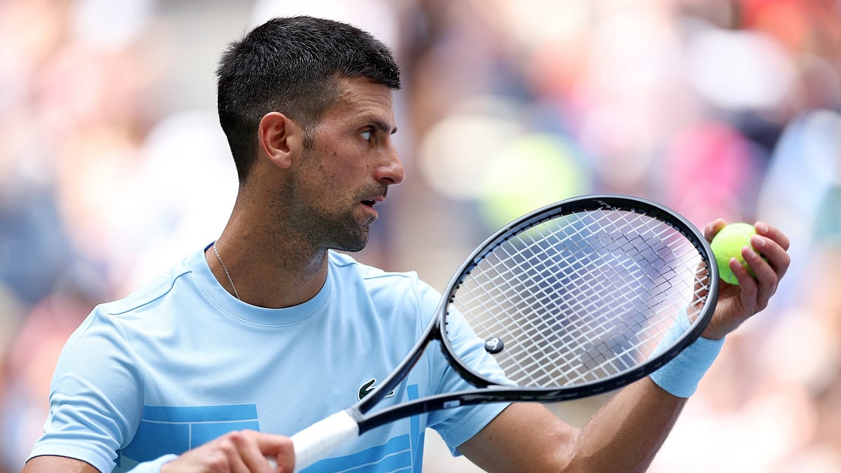 Reigning US Open champion, Novak Djokovic