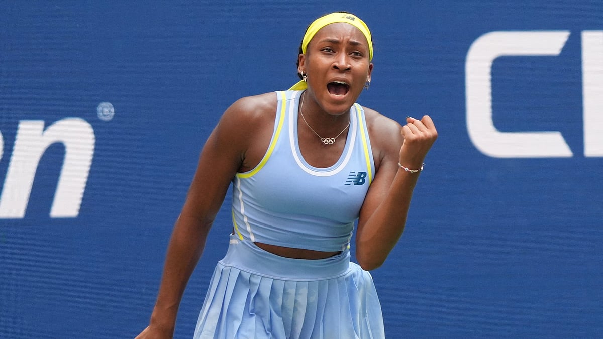 Defending US Open champion Coco Gauff