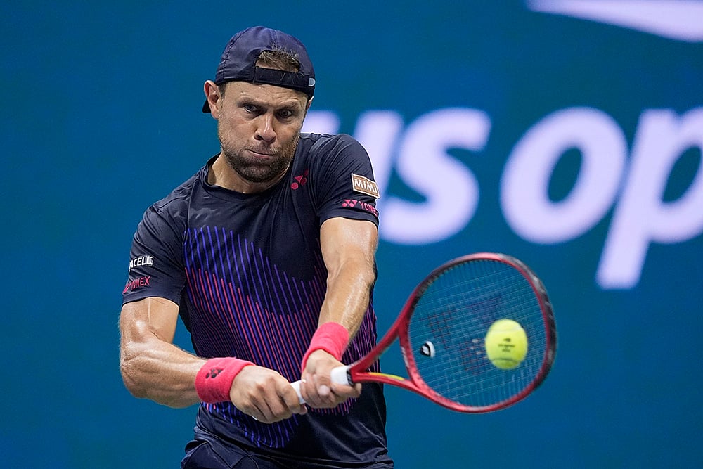2024 US Open Tennis Championships Mens Singles_Novak Djokovic vs Radu Albot_4