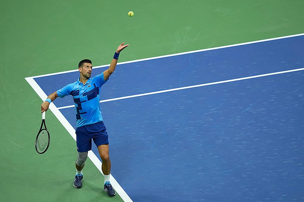 2024 US Open Tennis Championships Mens Singles_Novak Djokovic vs Radu Albot_5