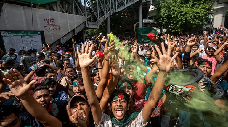 Anti-government protest in Bangladesh