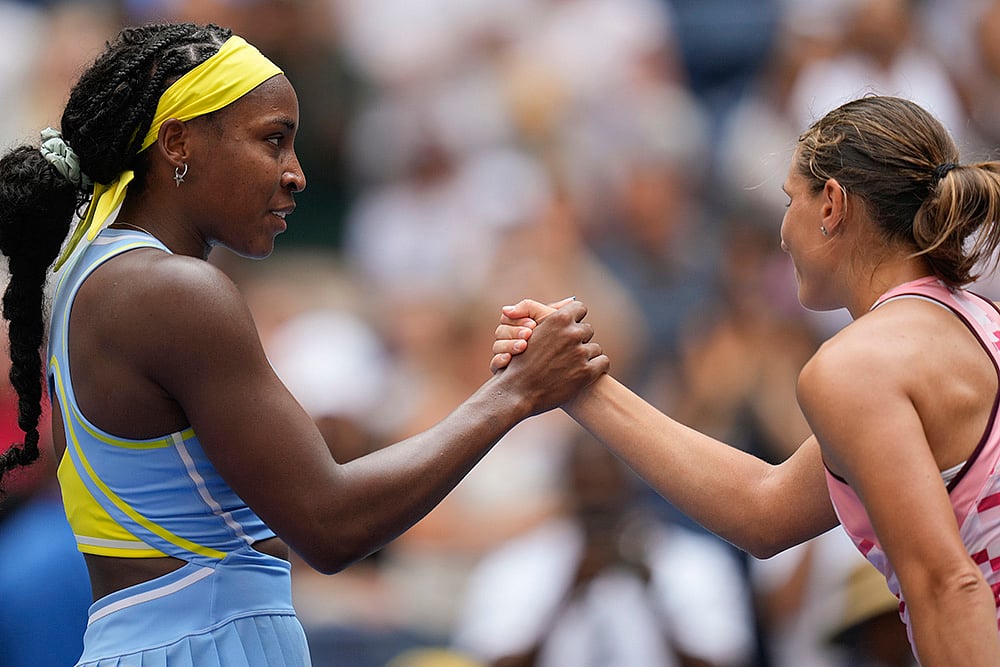 2024 US Open Tennis Championships Womens Singles_Varvara Gracheva vs Coco Gauff_1