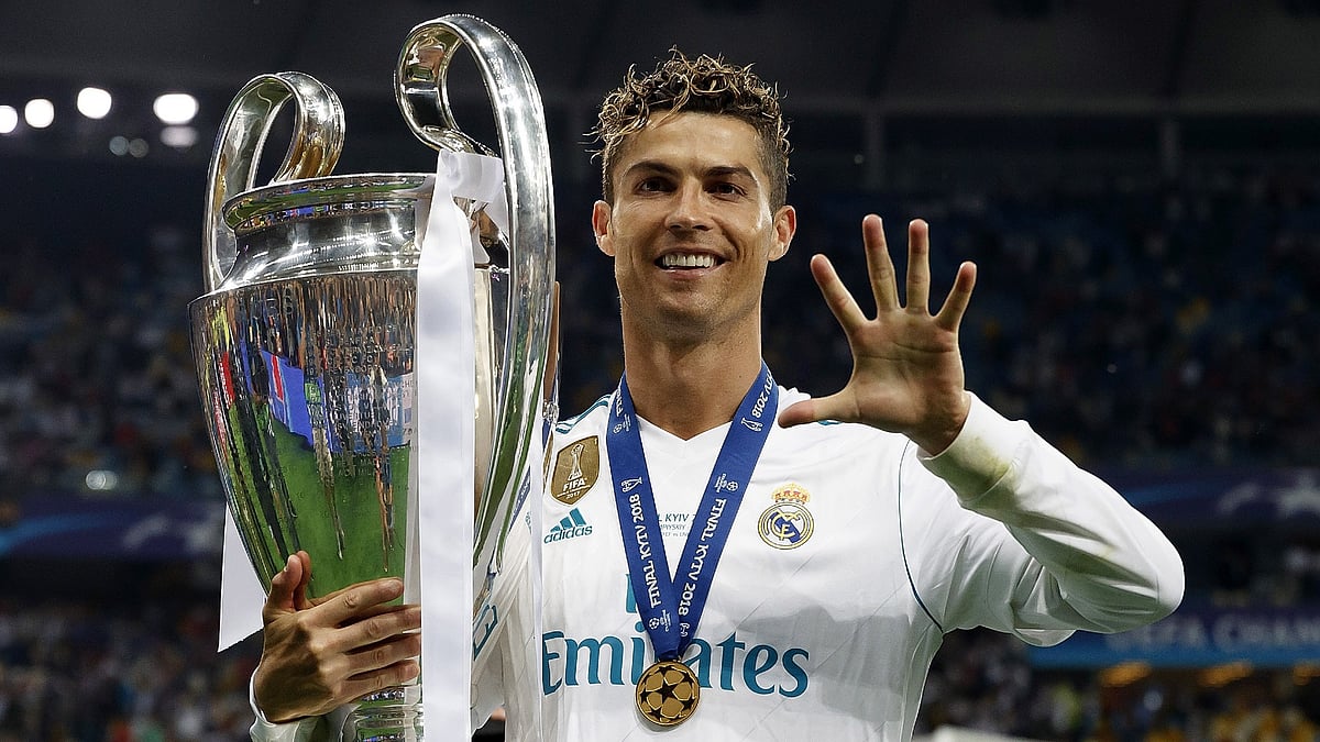 Cristiano Ronaldo is set to be honoured by UEFA for Champions League achievements - null