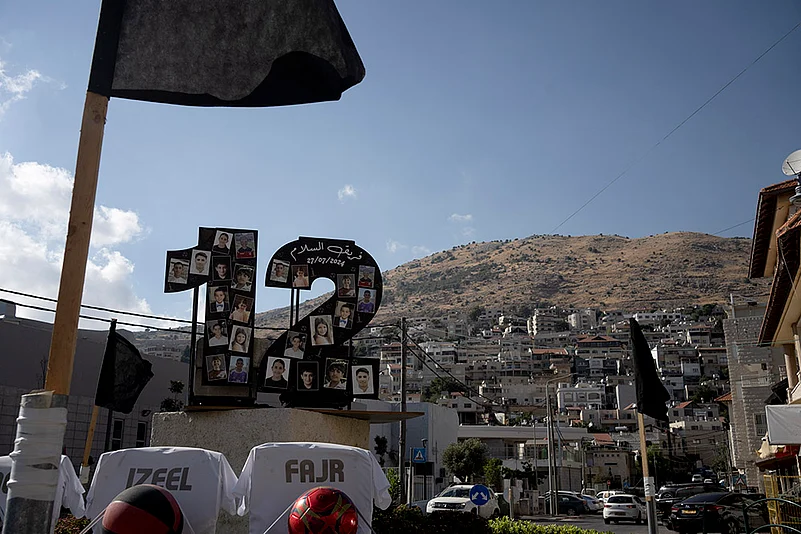 Middle East Tensions_ Israel-controlled Golan Heights