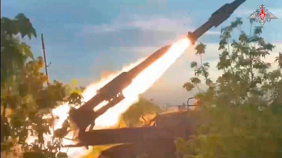 Several Russian missiles were fired at Ukraine