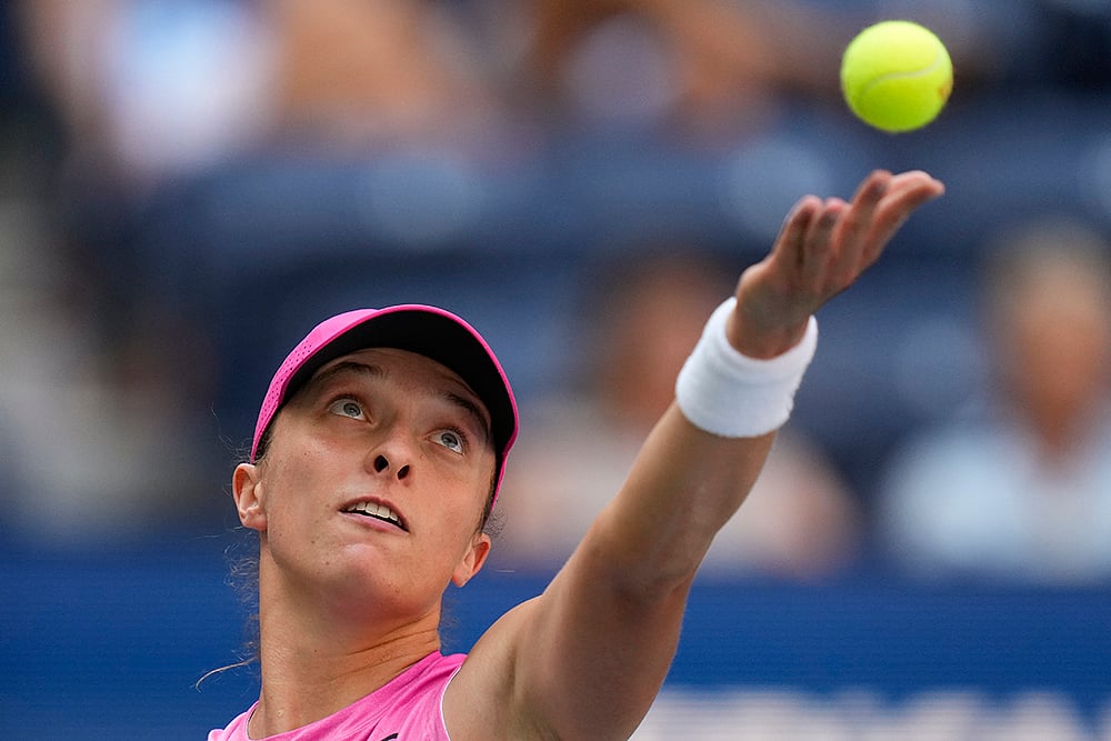 2024 US Open tennis championships Womens Singles_Iga Swiatek vs Kamilla Rakhimova_4