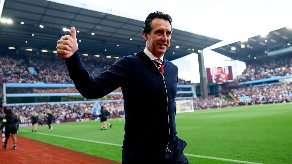 Unai Emery has tempered Aston Villa's top six aspirations this season