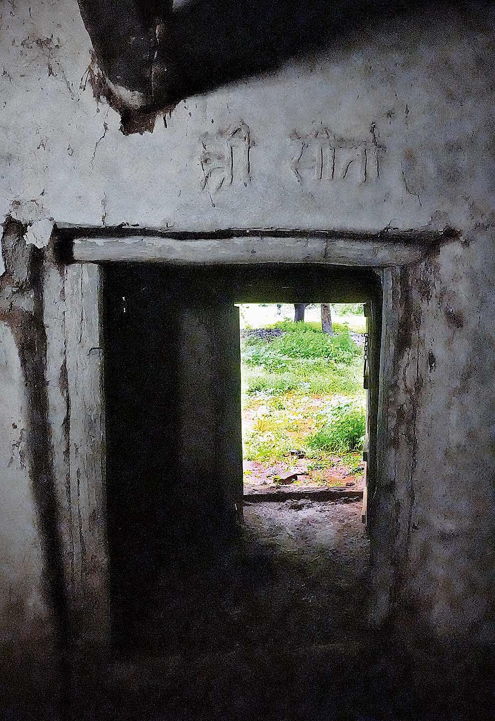 The inside view of the crime scene