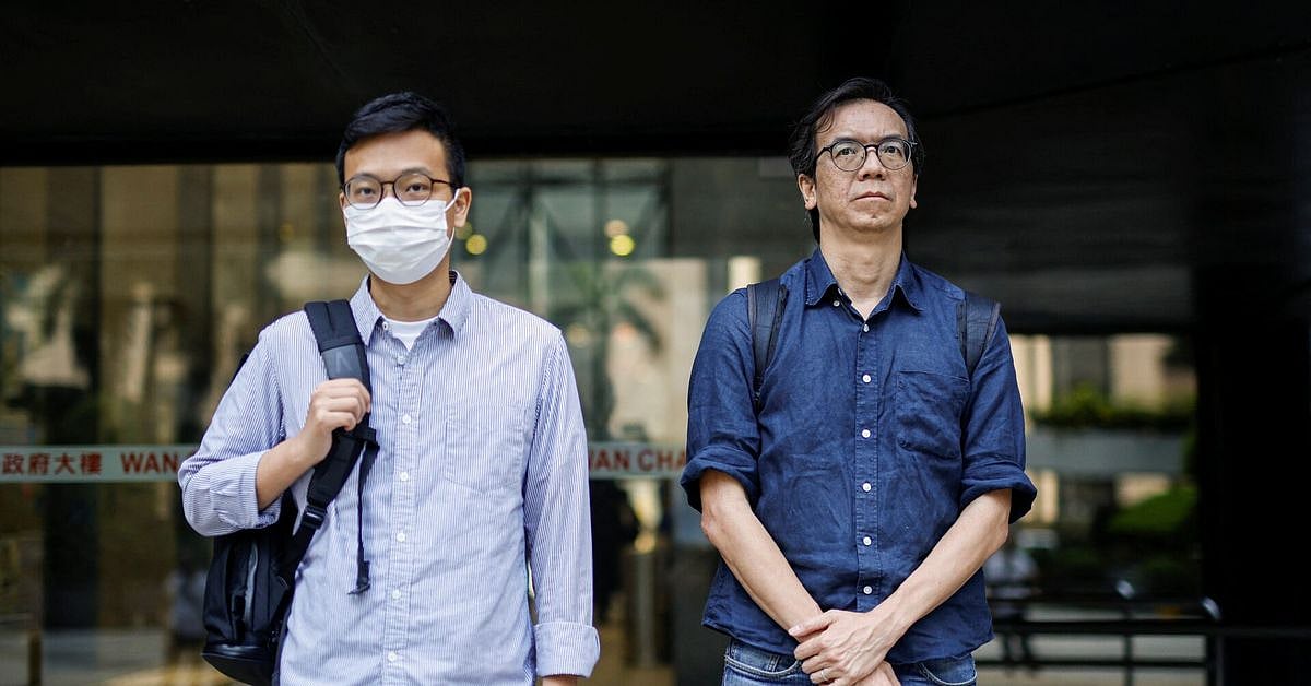 The two journalists held the top positions at the shuttered news outlet of Stand News | 