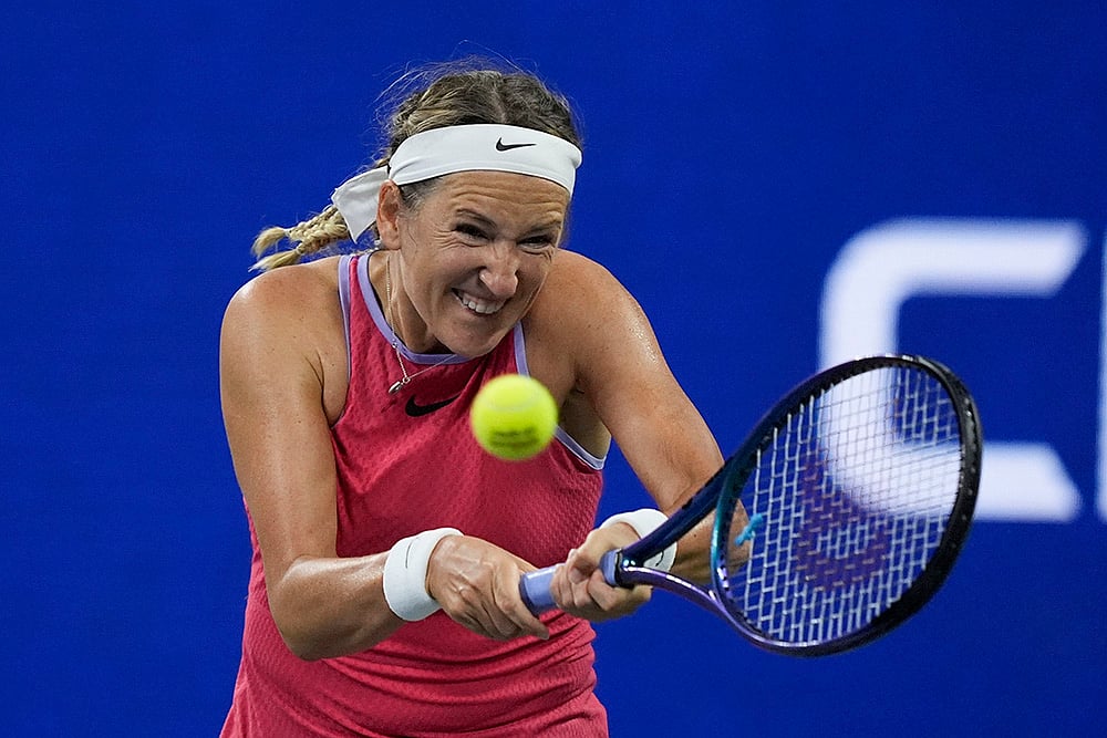 2024 US Open tennis championships Victoria Azarenka vs Clara Burel_3