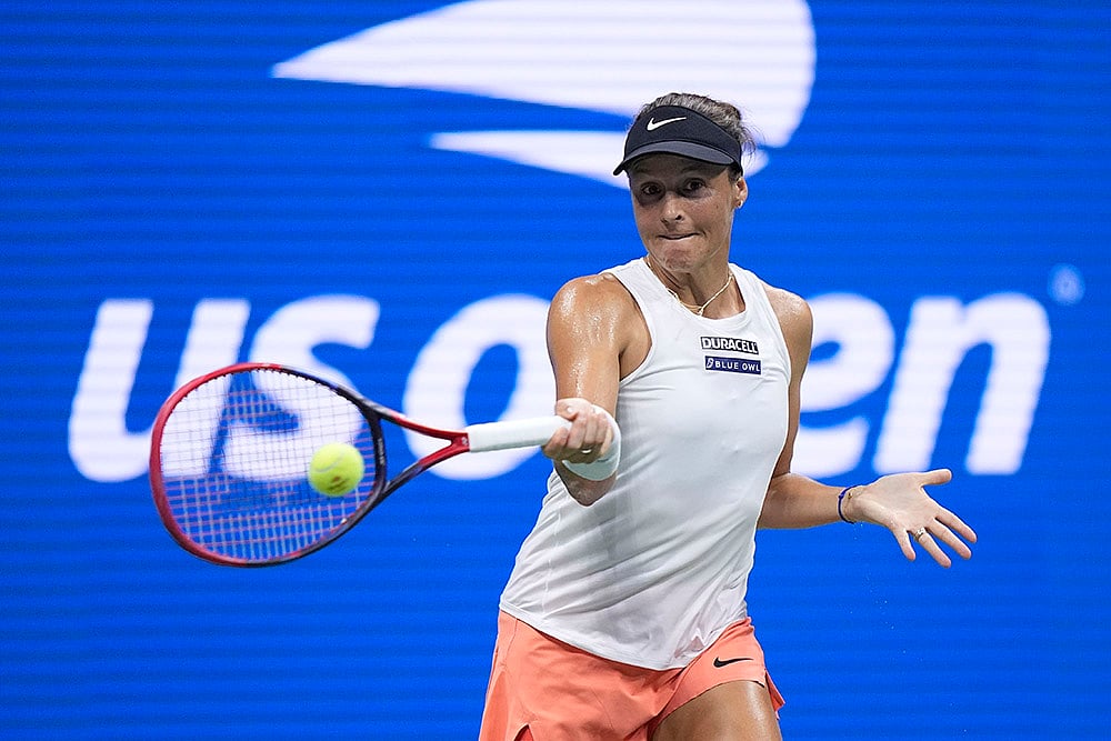 2024 US Open tennis championships Coco Gauff vs Tatjana Maria_3