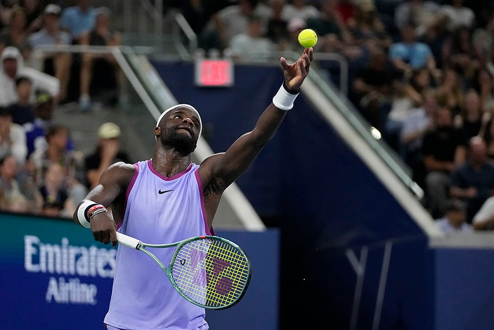 2024 US Open tennis championships Frances Tiafoe vs Alexander Shevchenko_3