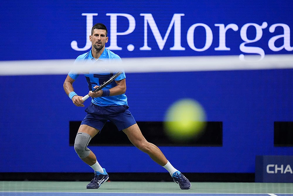 2024 US Open tennis championships Novak Djokovic vs Laslo Djere_7