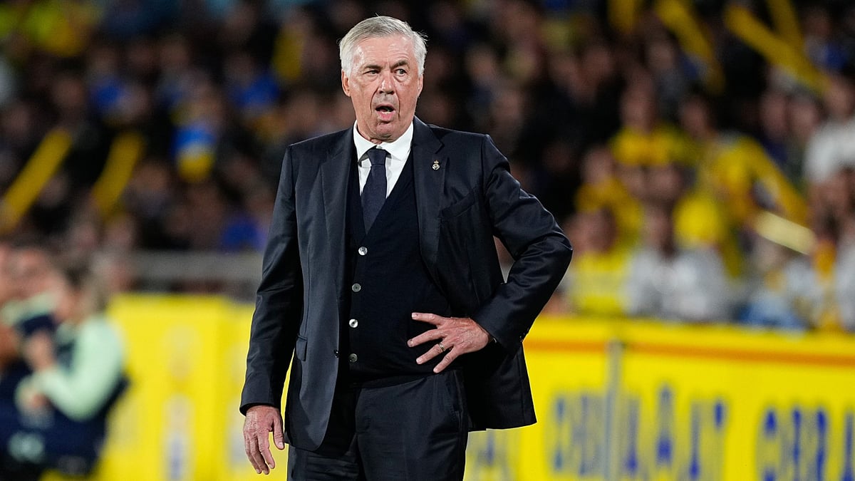 Carlo Ancelotti was far from impressed against Las Palmas