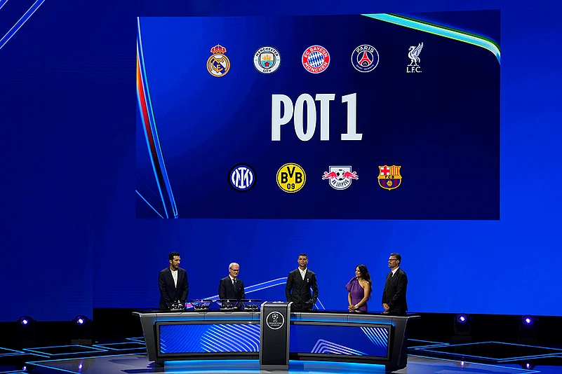 2024-25 Monaco UEFA Champions League Soccer 2024-25 Draw_6