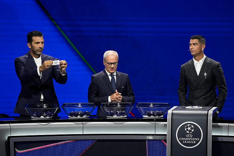 2024-25 Monaco UEFA Champions League Soccer 2024-25 Draw_8