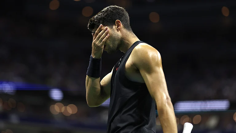 Carlos Alcaraz was shocked at the US Open - null