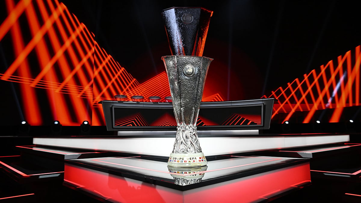 Europa League trophy - null