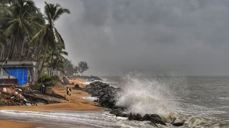 Cyclonic weather over the Arabian Sea - PTI
