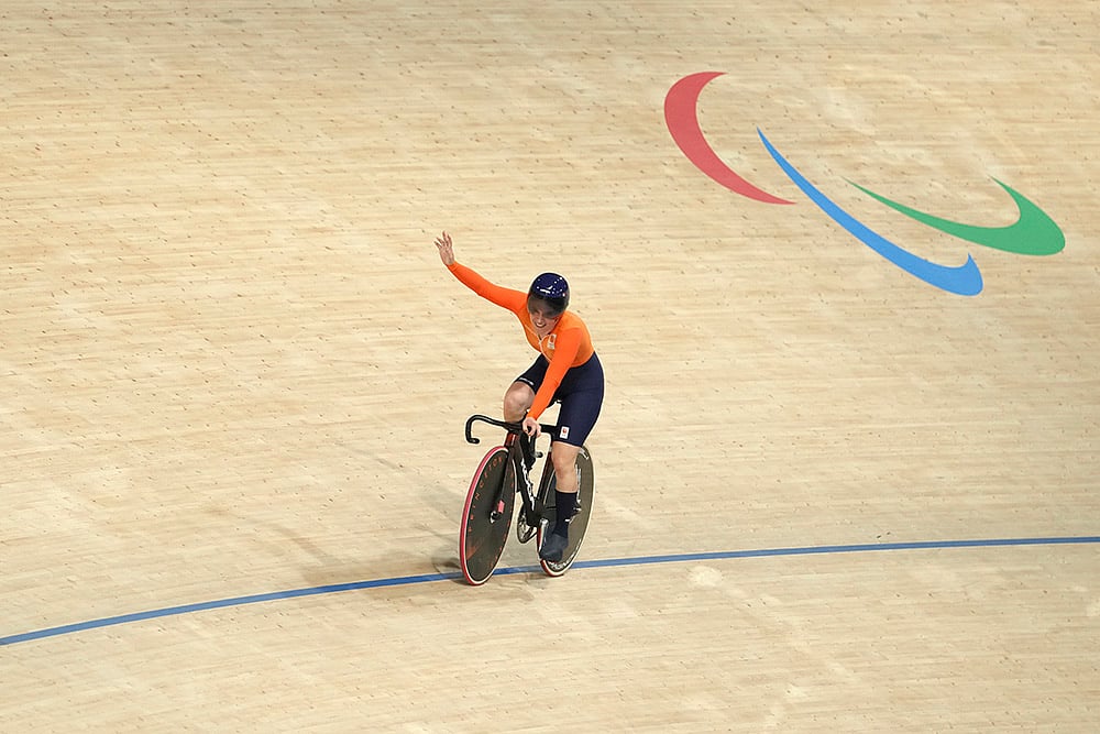 Paris Paralympic Games 2024 Caroline Groot wins gold medal in womens C4-5 500m Time Trial final