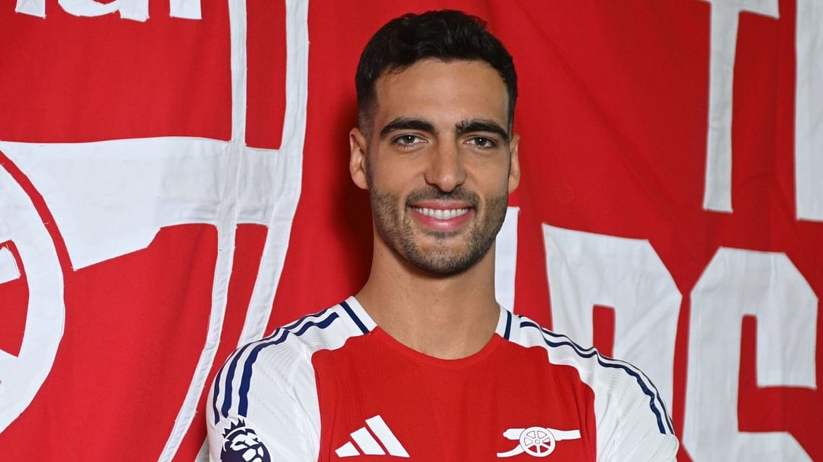 X/Arsenal : Arsenal's latest summer recruit Mikel Merino.