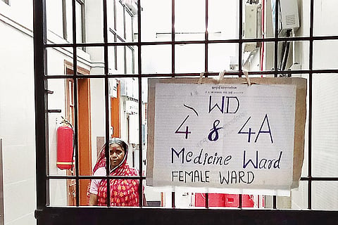 The ward that was her ‘home’ for decades
basement