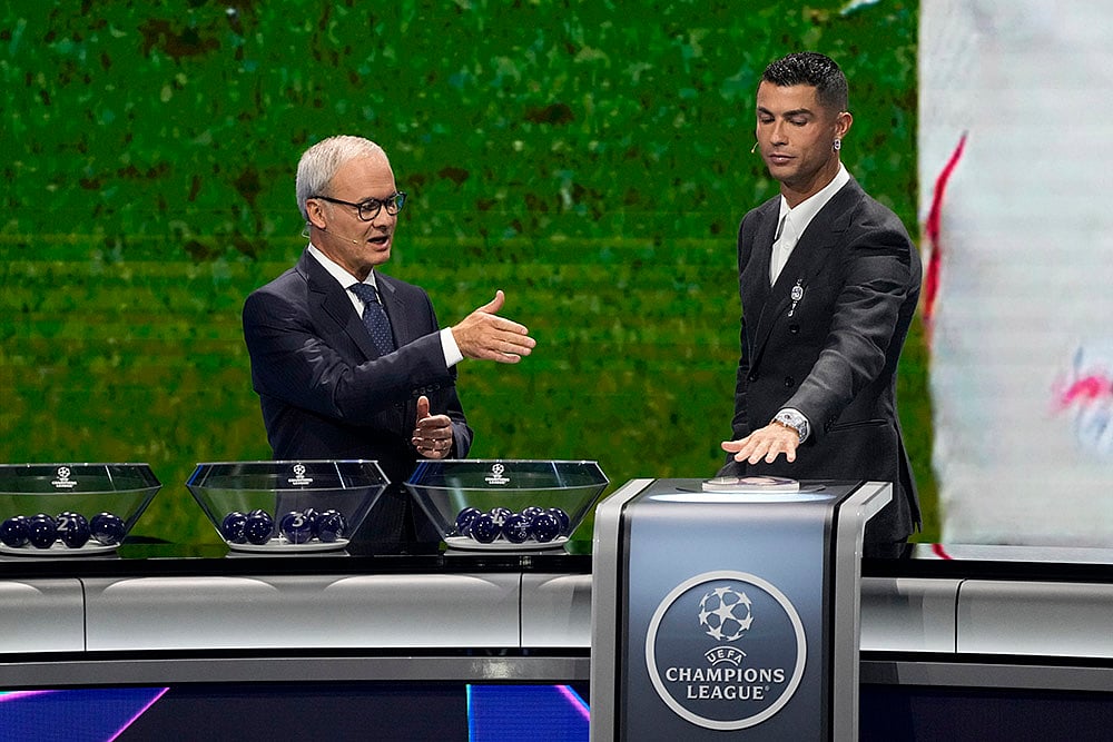 2024-25 Monaco UEFA Champions League Soccer 2024-25 Draw_7