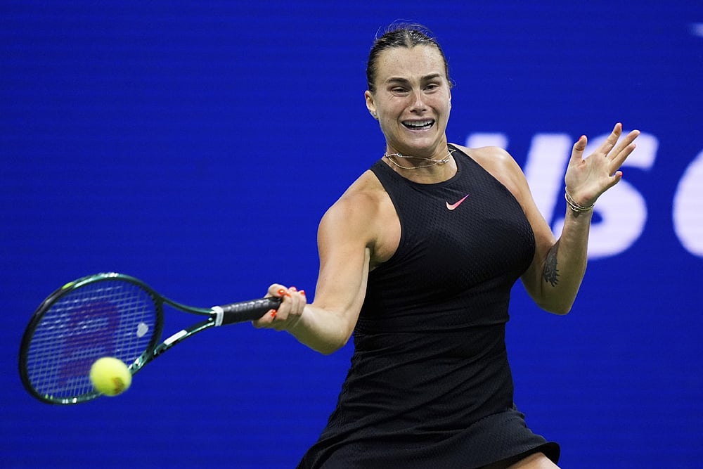 US Open tennis championships 2024 Aryna Sabalenka vs Erika Andreeva_5