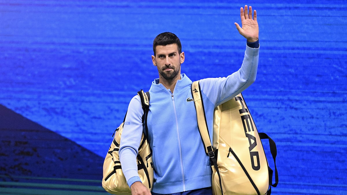 Novak Djokovic's US Open came to an end against Alexei Popyrin. - null