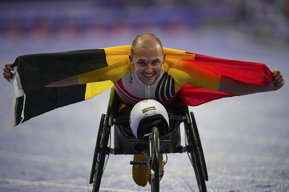 Paris Paralympics games 2024 Day 2_Mens 400m T52 race