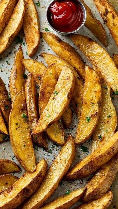 Wedge fries