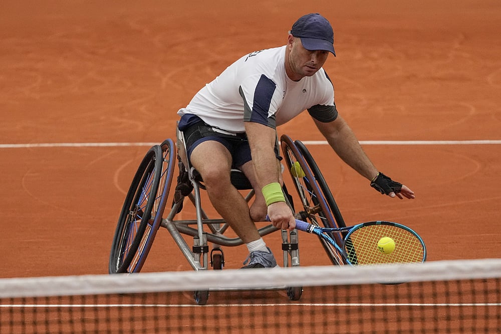Paris Paralympics games 2024 Day 2_Mens Wheelchair singles tennis