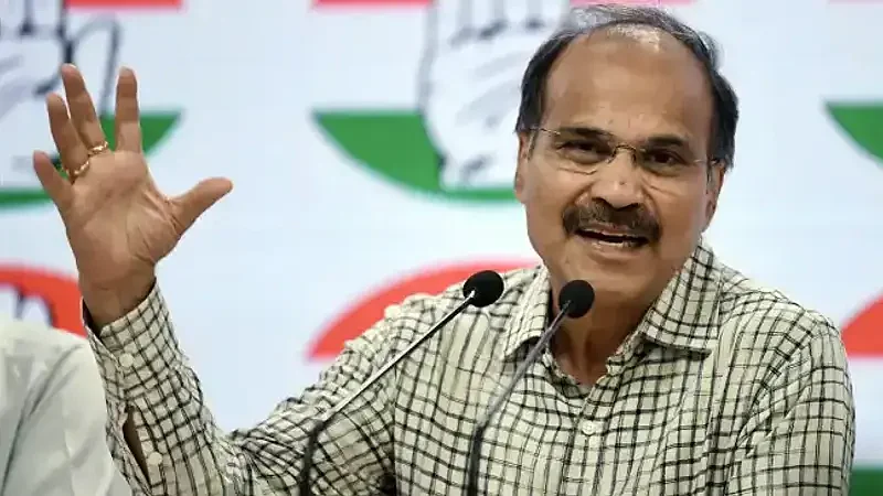 Congress leader Adhir Ranjan Chowdhary