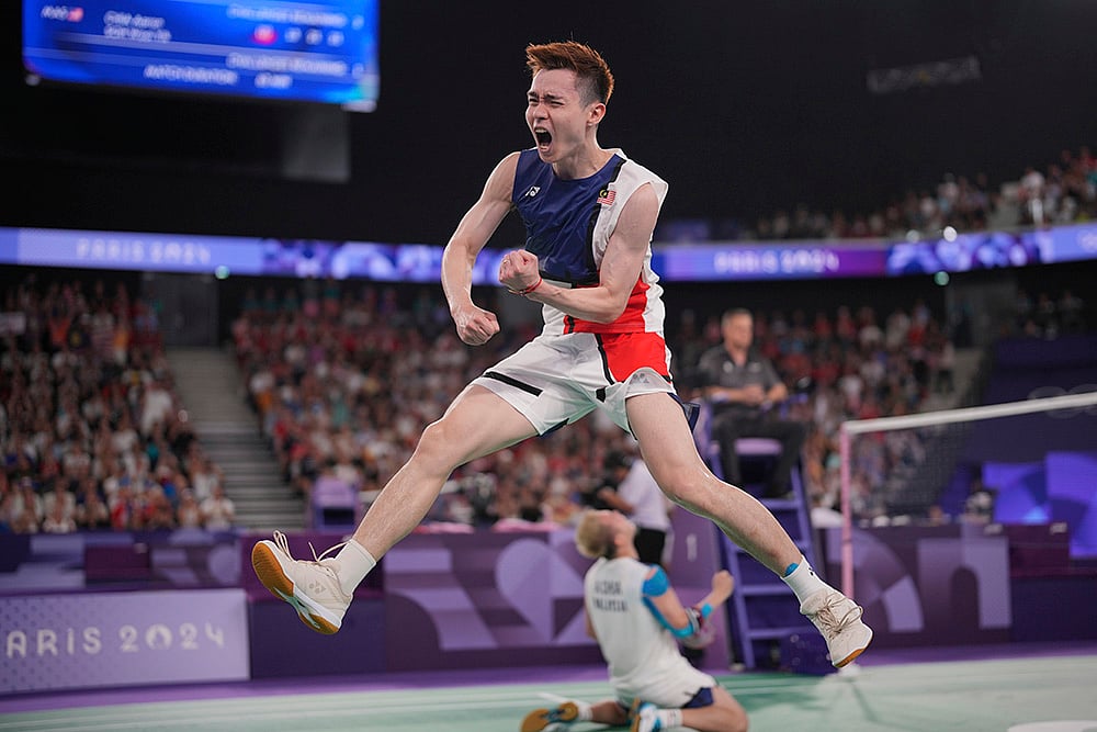2024 Paris Summer Olympics Day 6 Photo Gallery_Mens doubles badminton quarterfinal