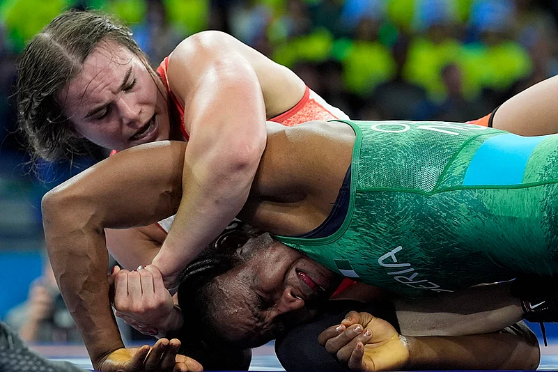 2024 Paris Summer Olympics Day 10 Photo Gallery_womens freestyle 68kg category